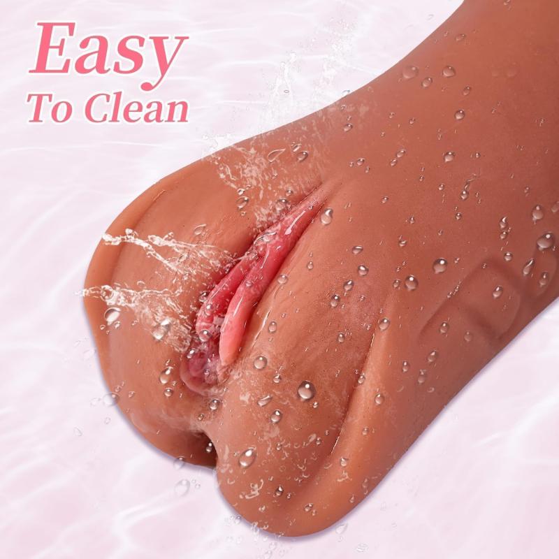 3-in-1 Male Masturbator - Sucking & Thrusting Machine w/ Realistic Silicone Sleeve (Hands-Free)